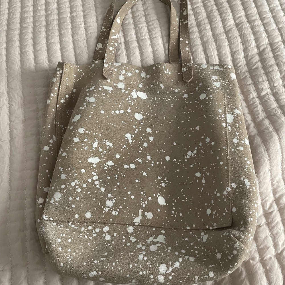 Madewell: Medium Splatter Tote